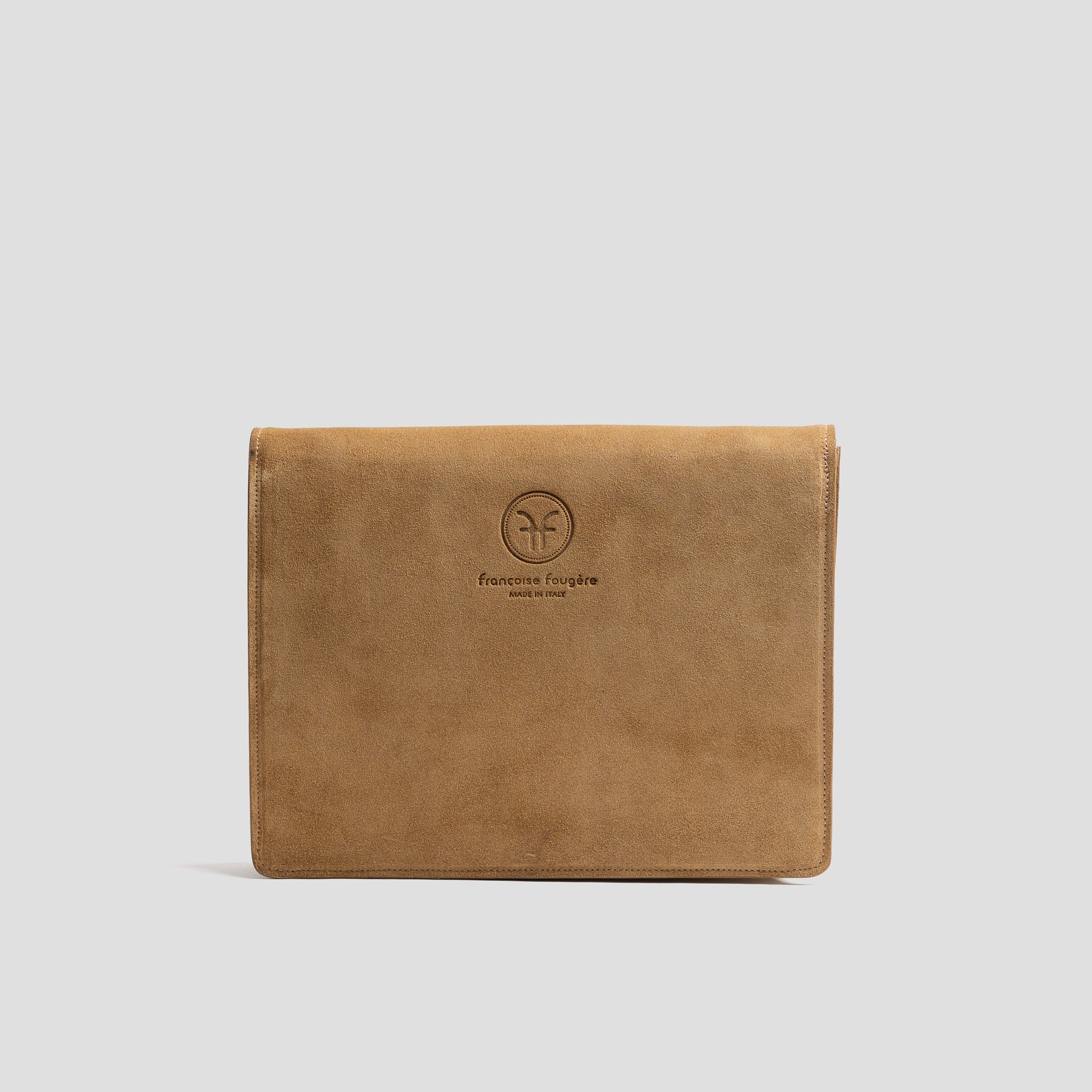 Artémis flat | suède moutarde