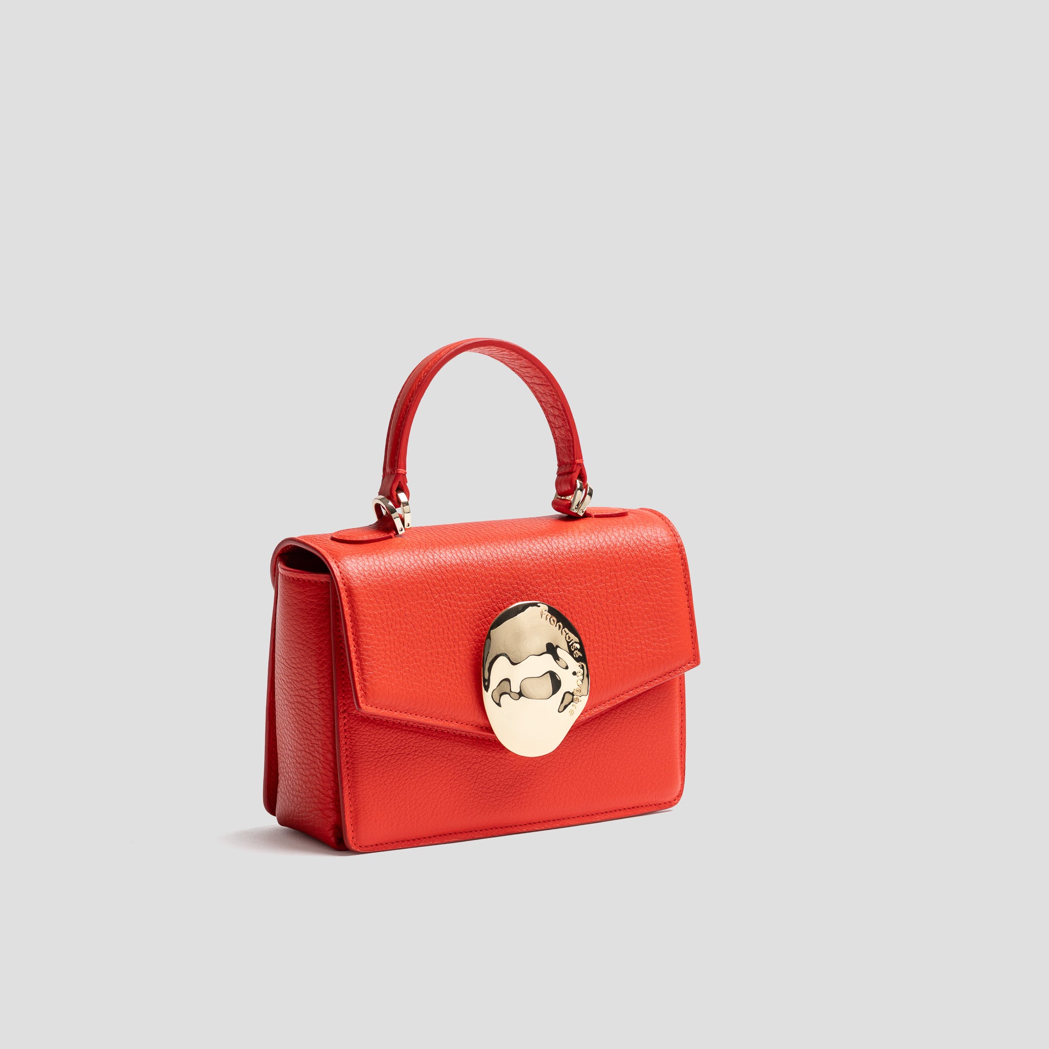 Artémis mini | cuir grainé rouge | Edition Limitée