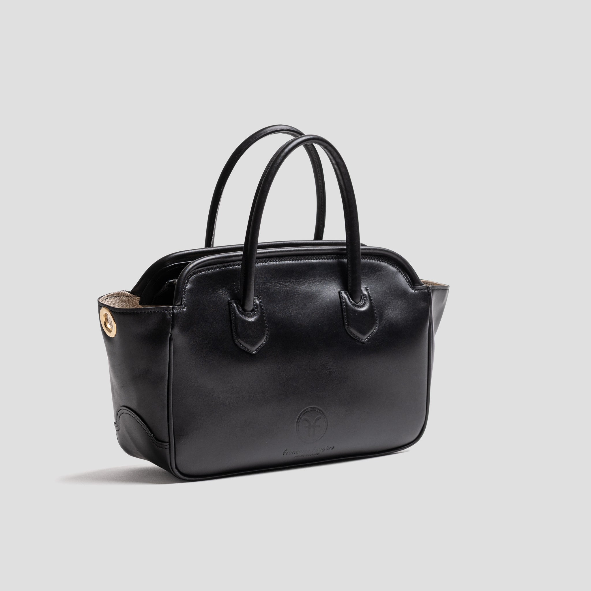 Mercure | cuir lisse noir