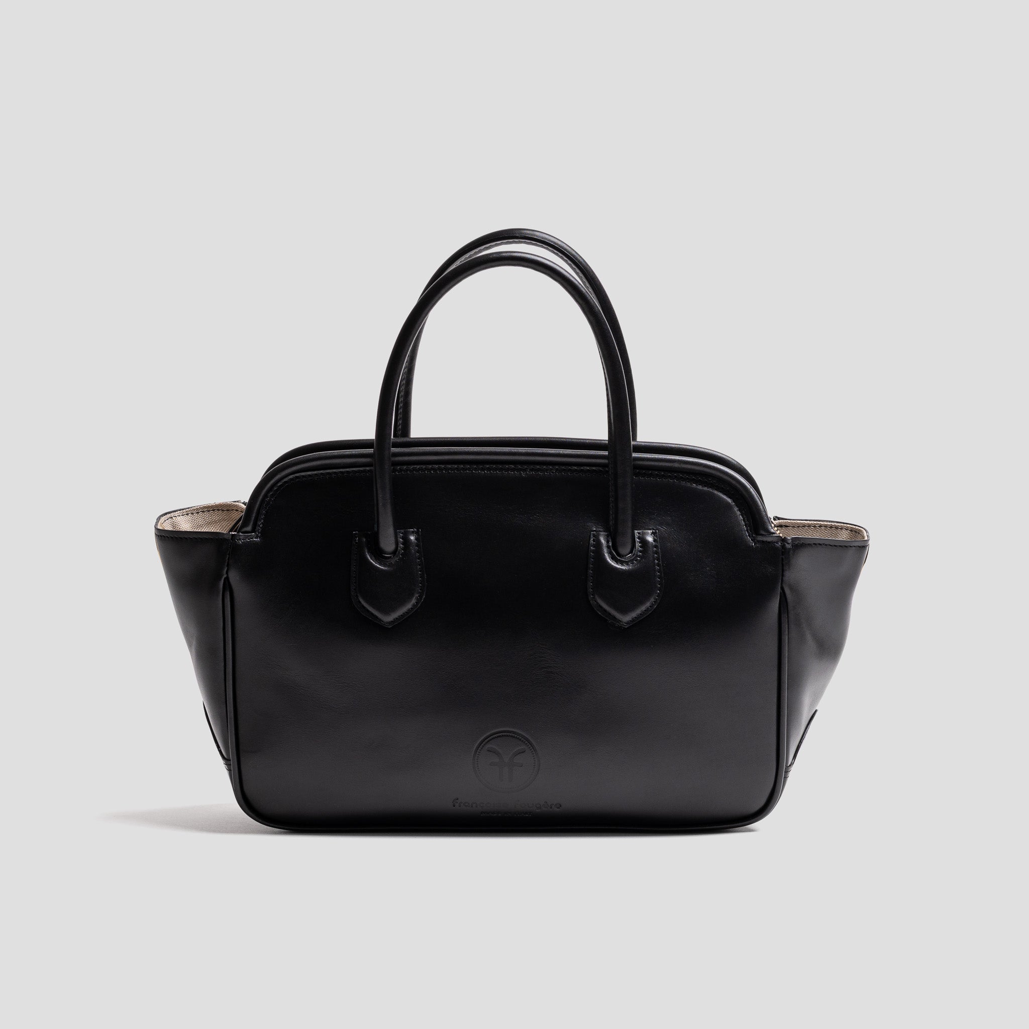 Mercure | cuir lisse noir