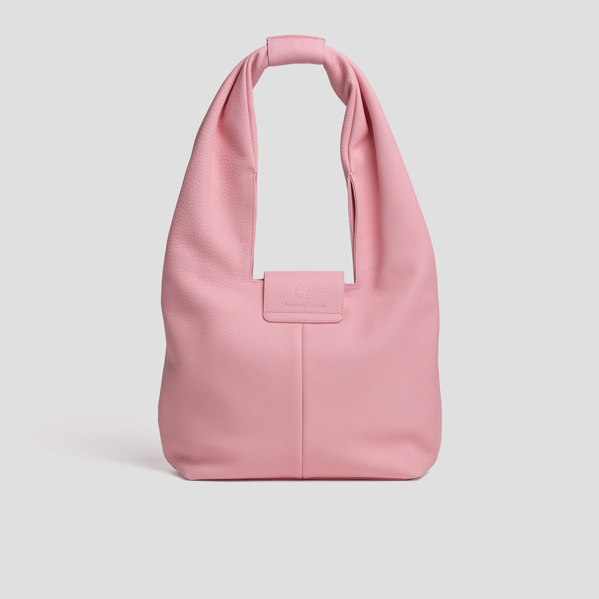 Odette | cuir grainé rose