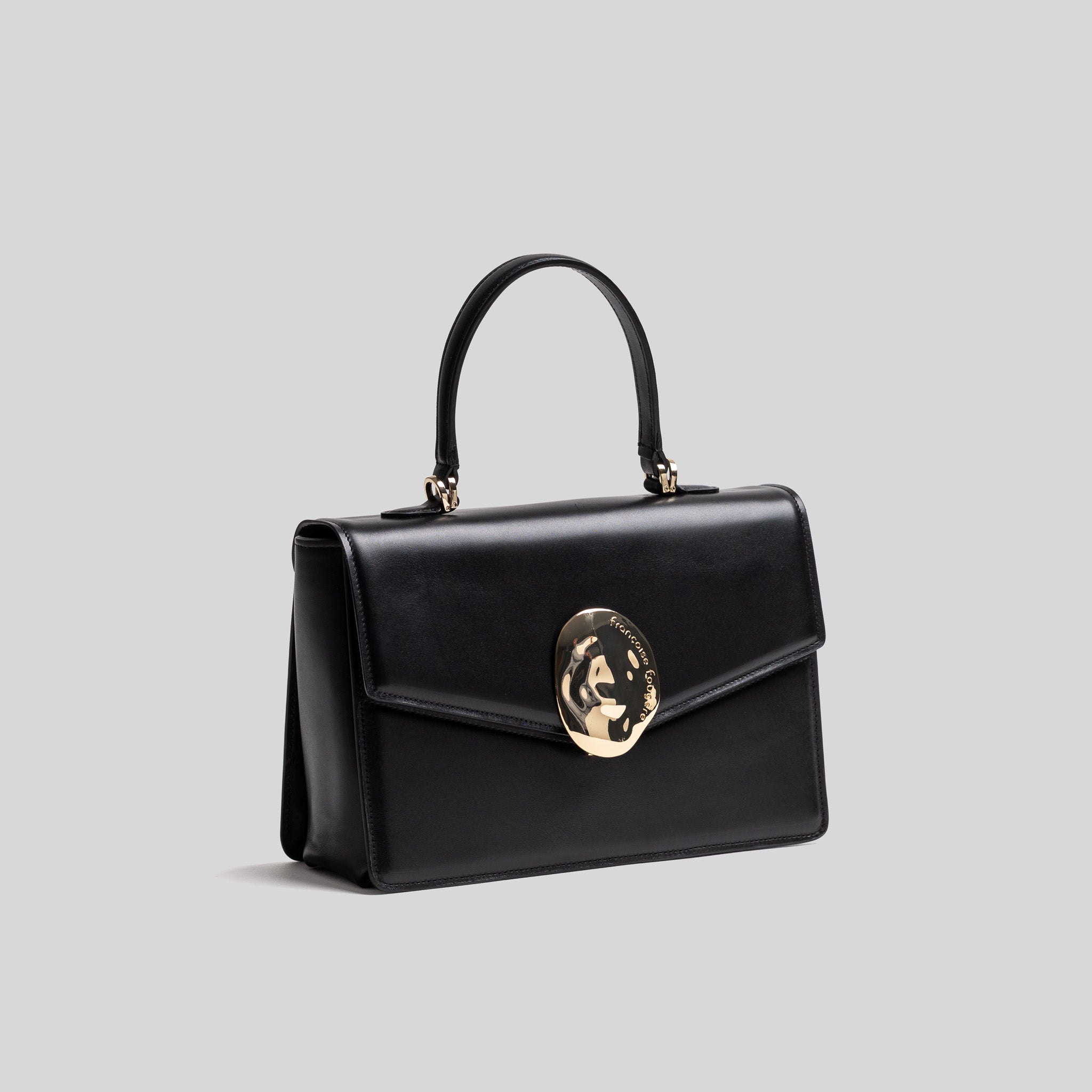 Artémis | cuir lisse noir