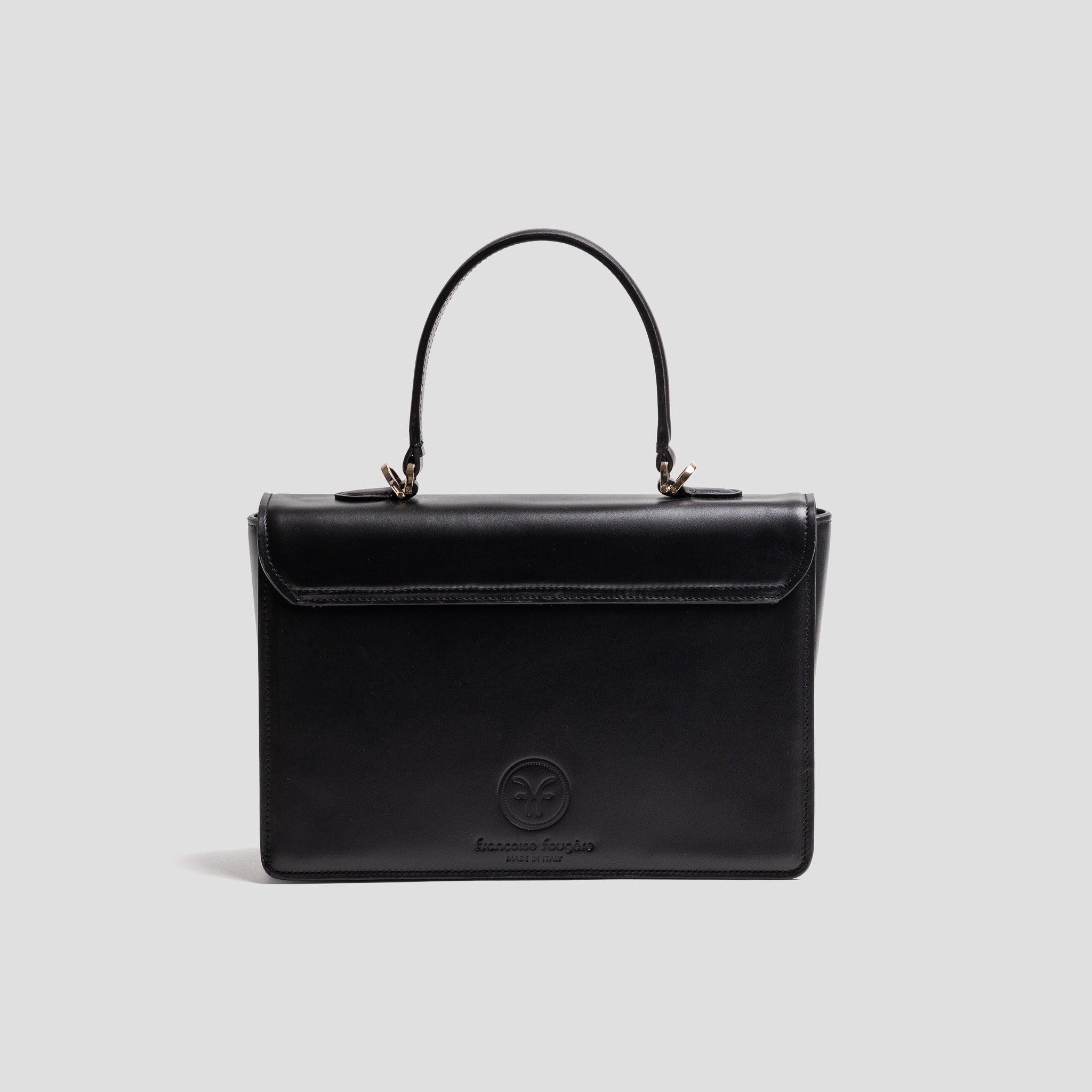 Artémis | cuir lisse noir