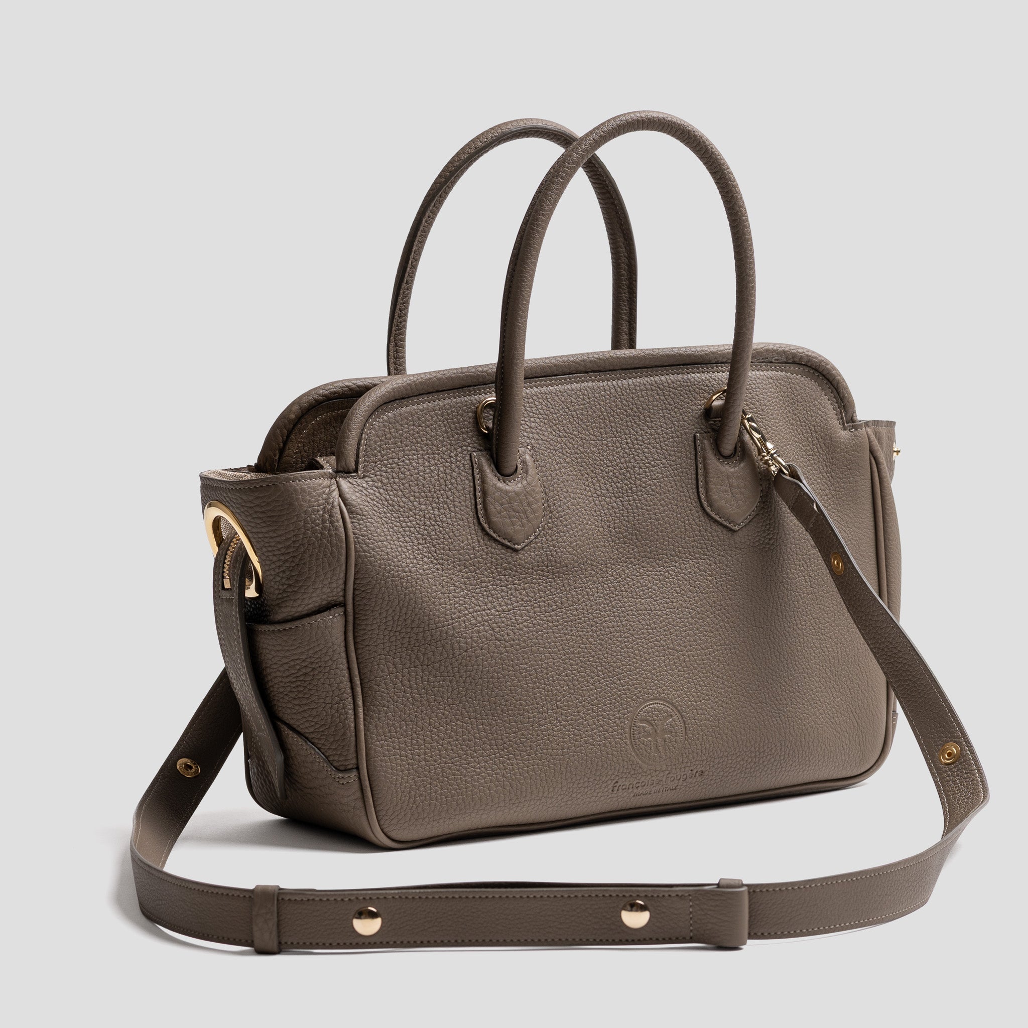 Mercure 24H | cuir grainé kaki | Edition Limitée