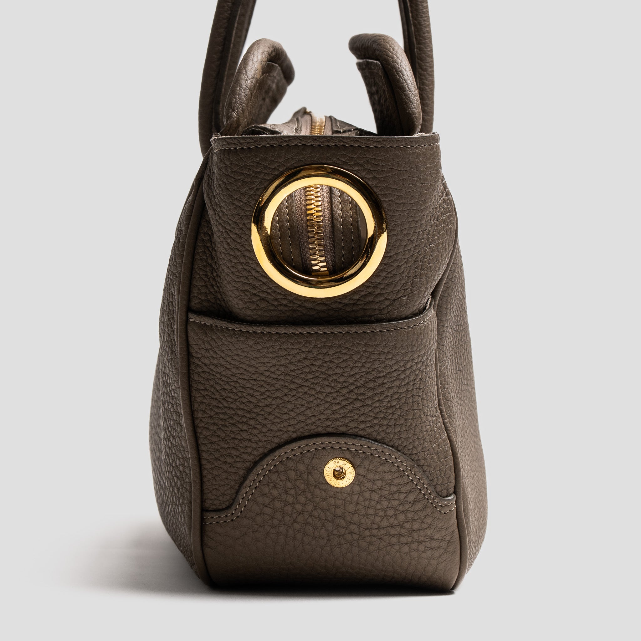 Mercure 24H | cuir grainé kaki | Edition Limitée