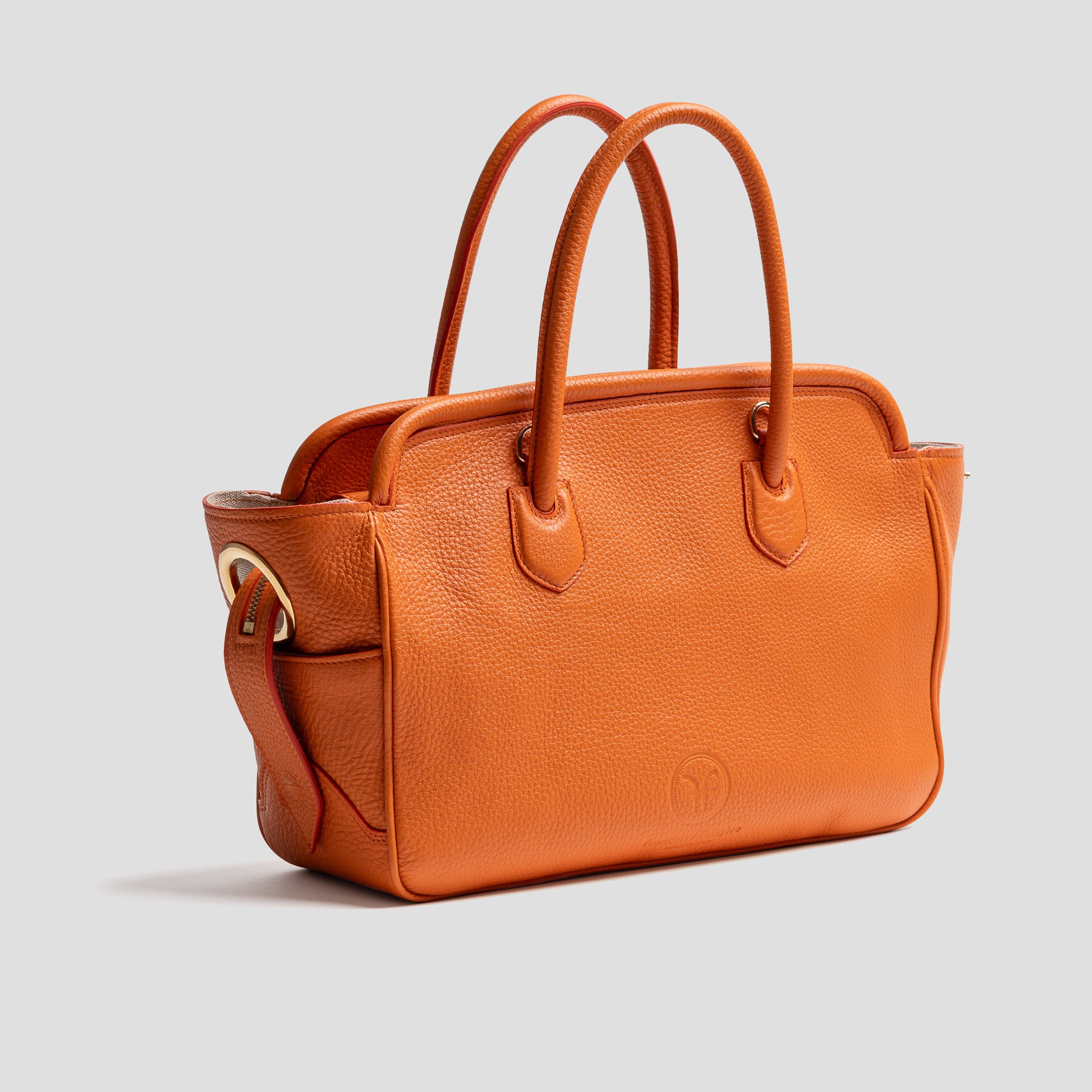 Mercure 24H | cuir grainé orange | Edition Limitée