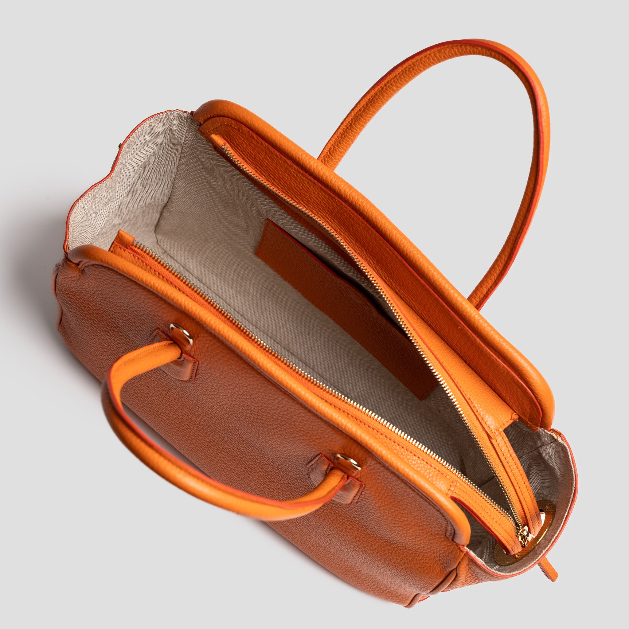 Mercure 24H | cuir grainé orange | Coloris en Edition Limitée