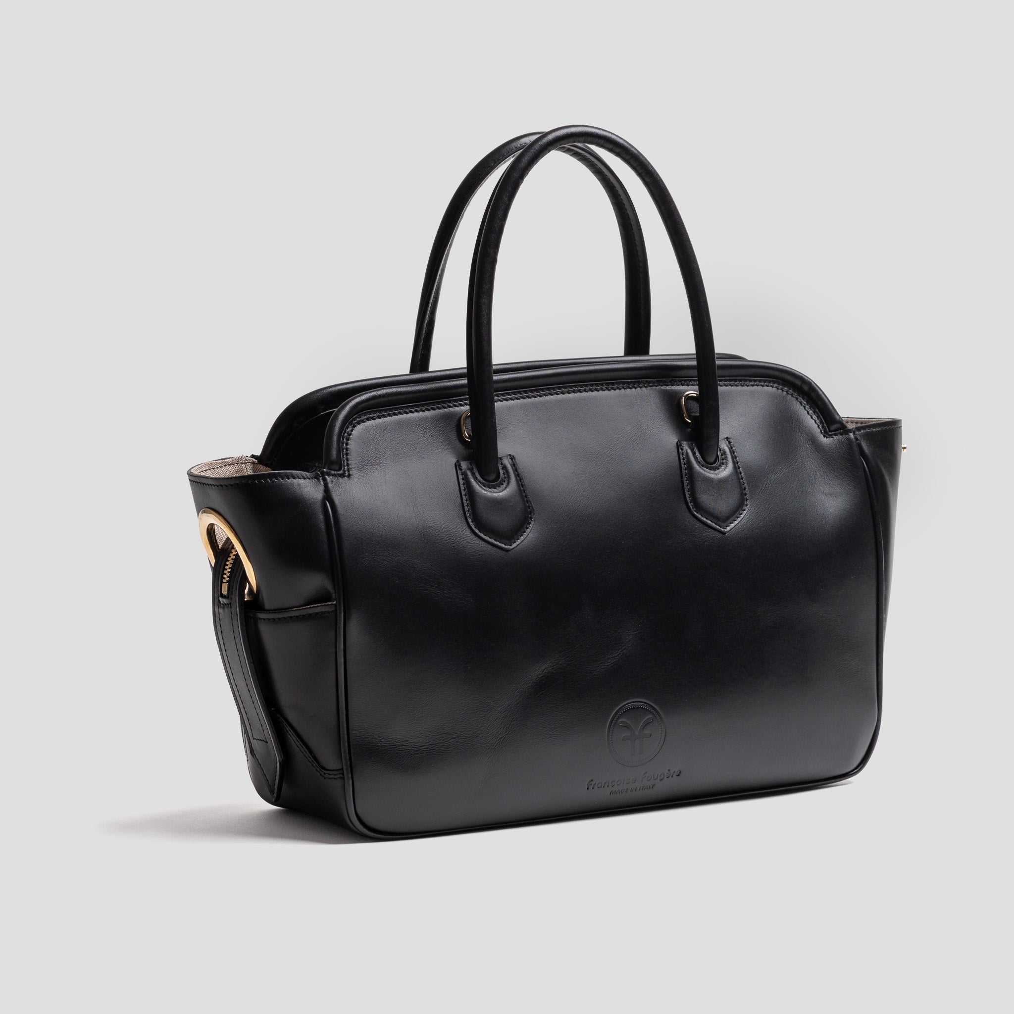 Mercure 24H | cuir lisse noir