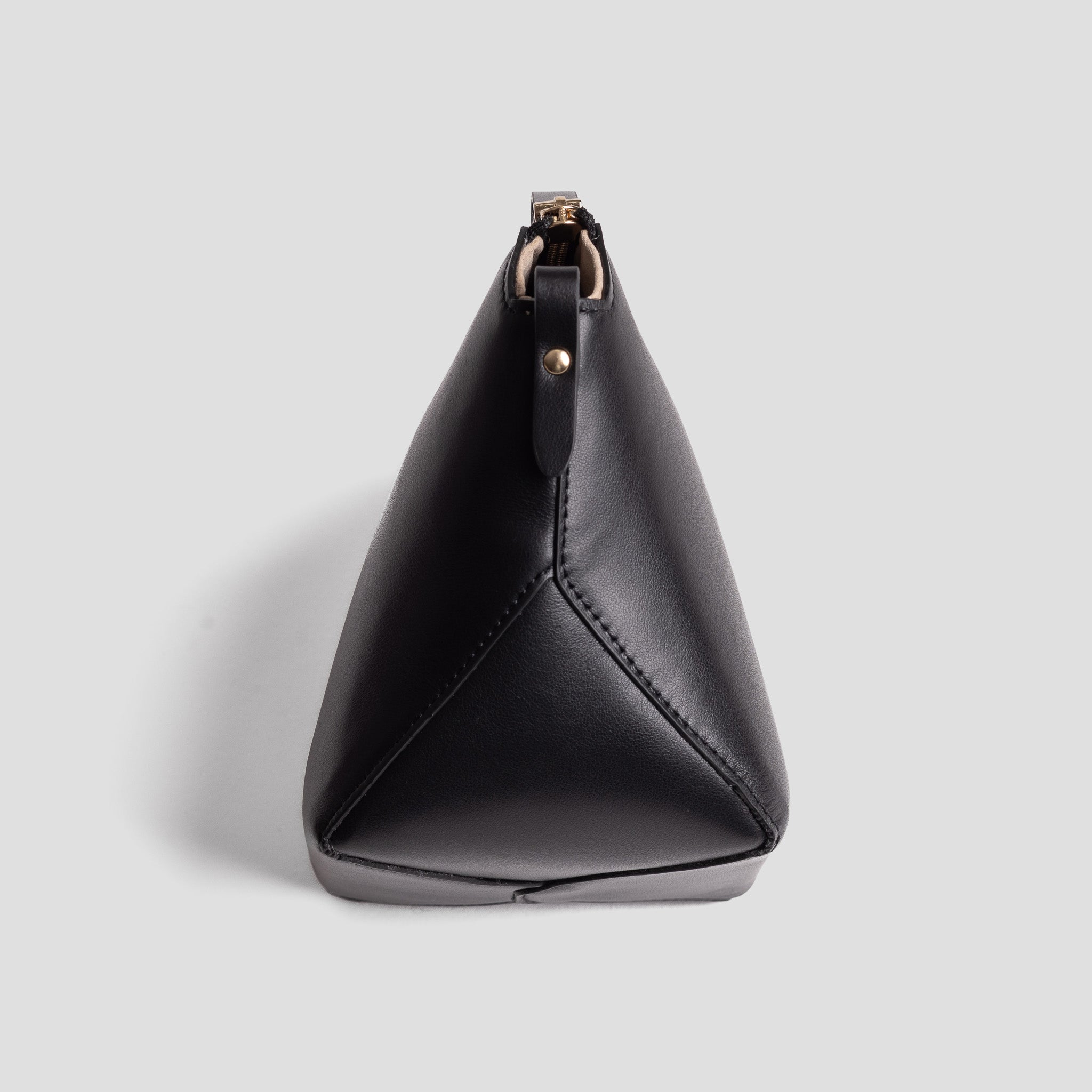 Trousse maquillage | cuir noir
