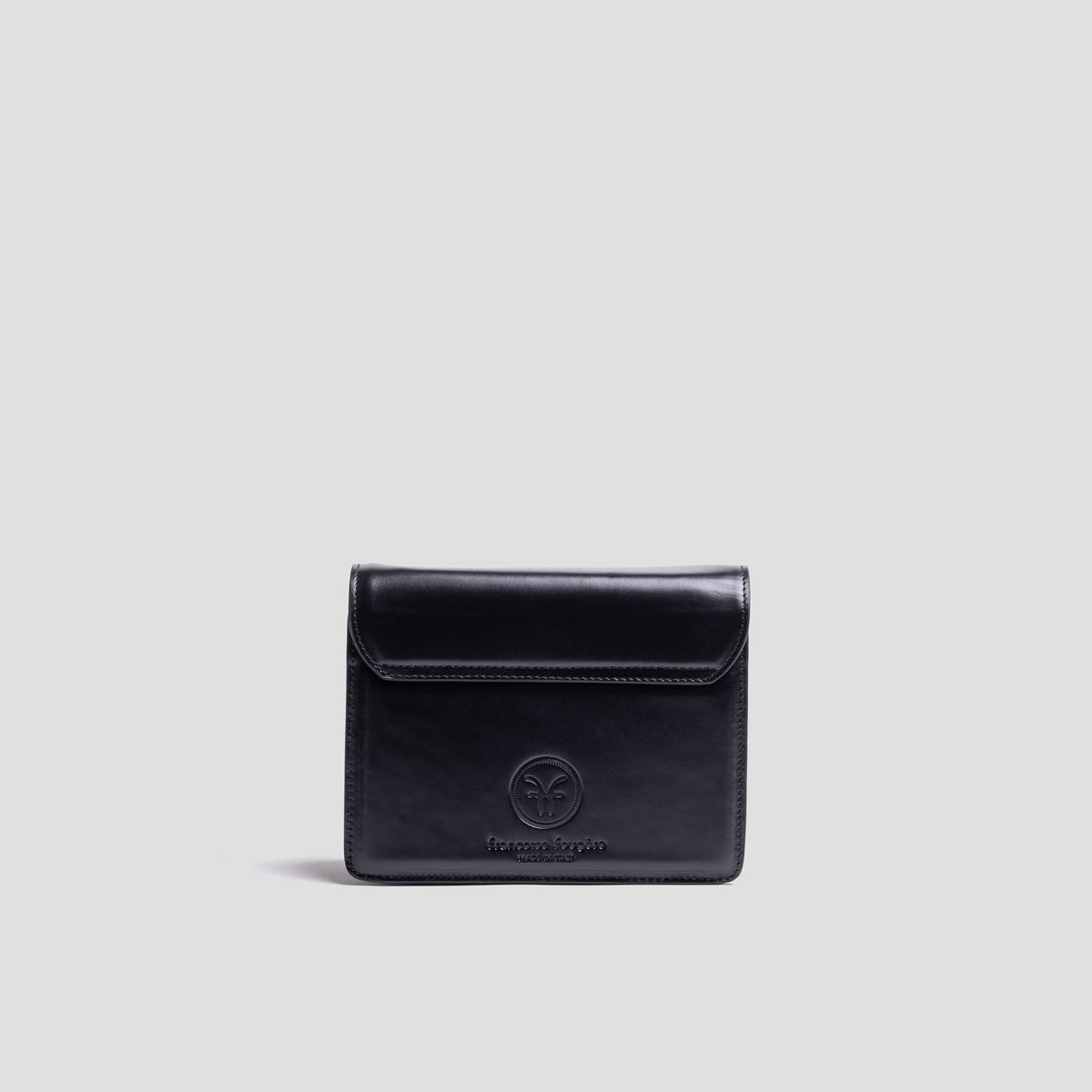 Appolonia | cuir lisse noir