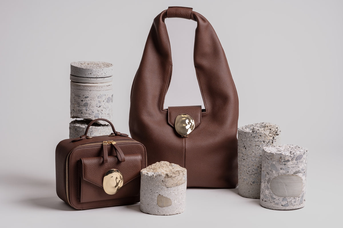 Odette | mocha grained leather