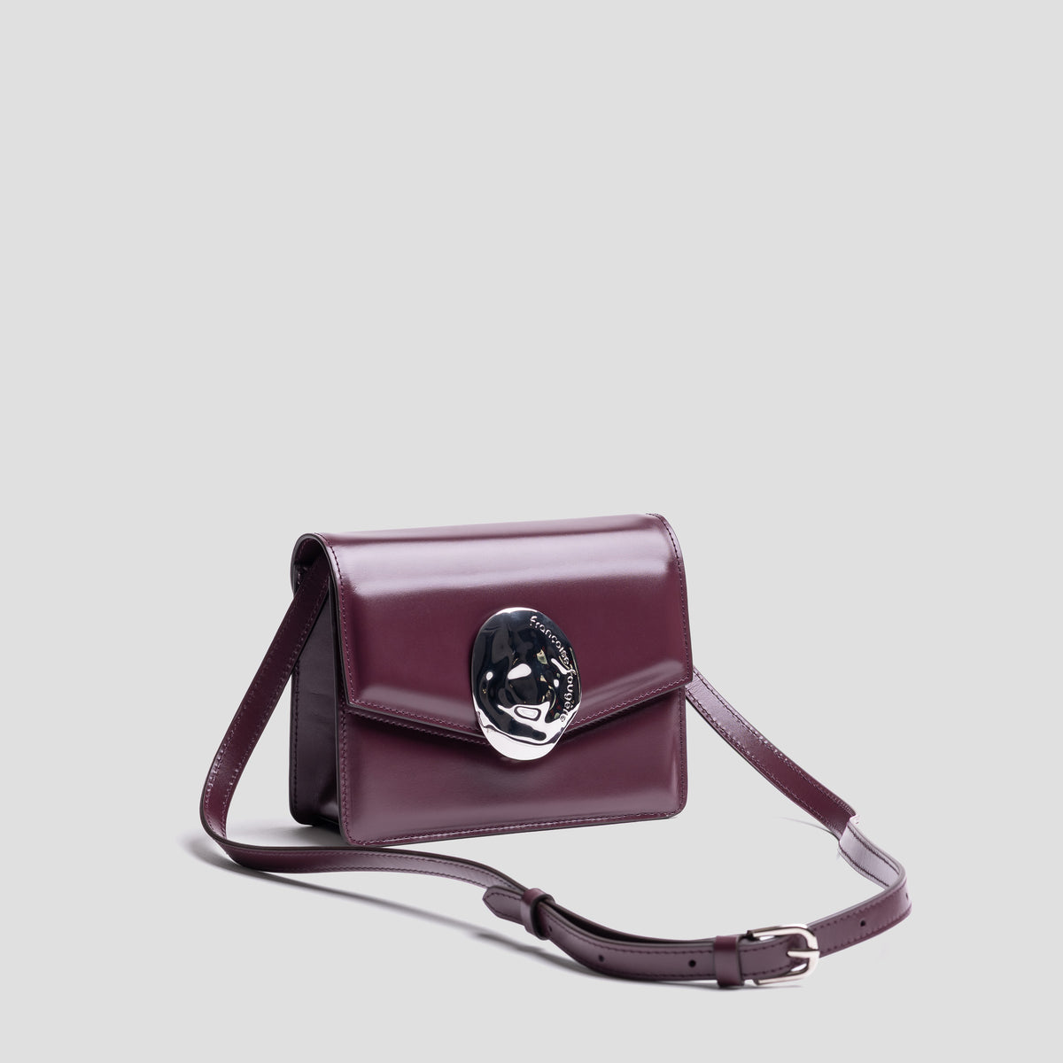 Appolonia | cuir lisse ruby cherry