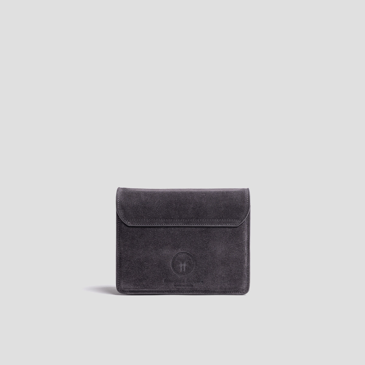 Appolonia | cuir suede gris glacé