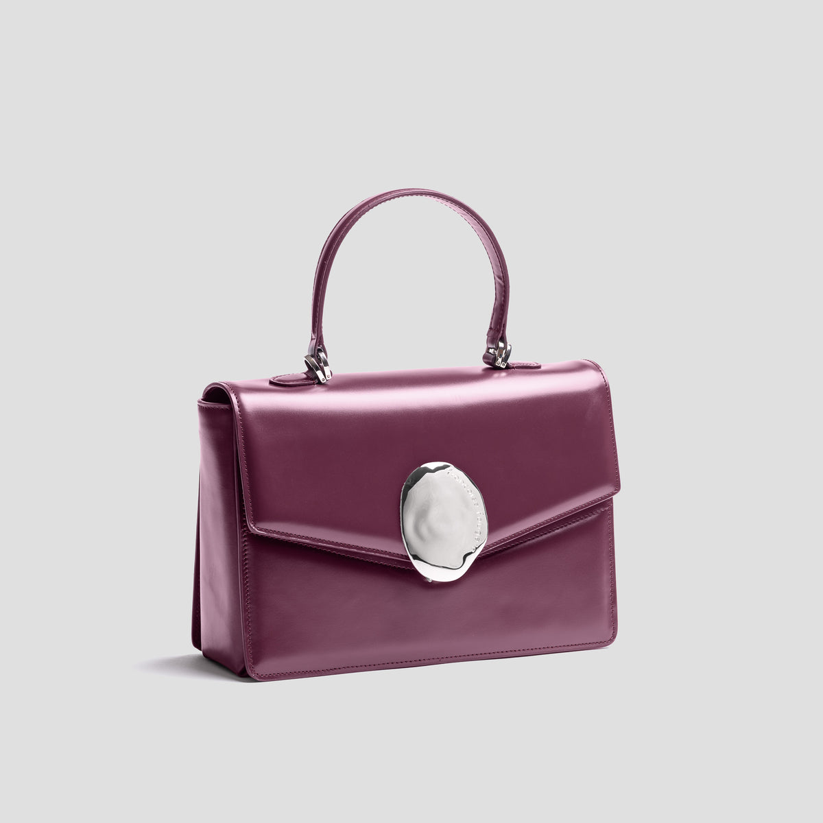 Artémis | cuir lisse ruby cherry